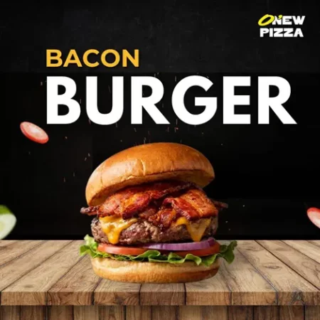 Bacon burger sur le site de restaurant O New Pizza