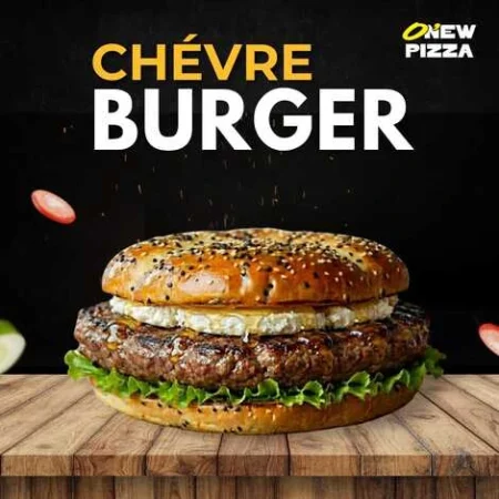 Chèvre burger sur le site de restaurant O New Pizza
