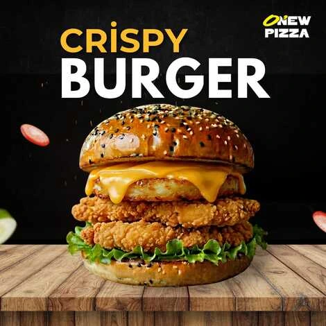 Crispry burger sur le site de restaurant O New Pizza