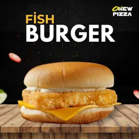 Fish burger sur le site de restaurant O New Pizza