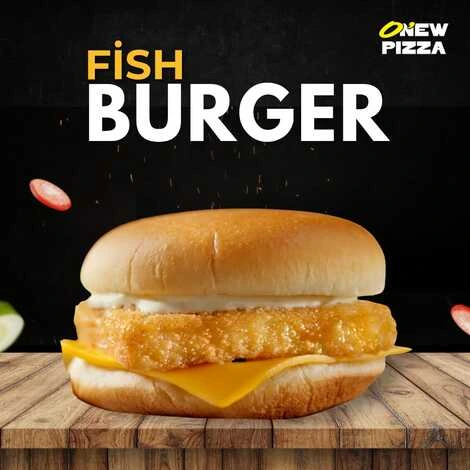 Fish burger sur le site de restaurant O New Pizza