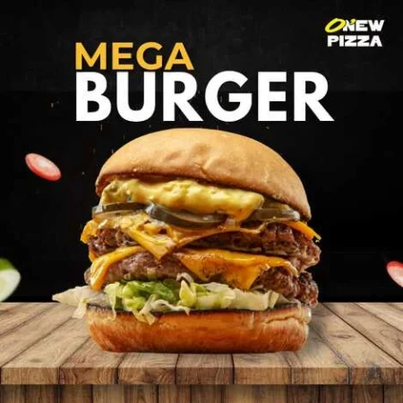 Mega Burger sur le site O New Pizza