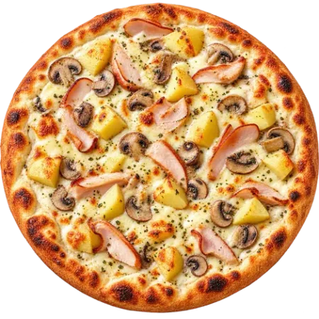 Pizza Fermière chez le restaurant O New Pizza a maubeuge