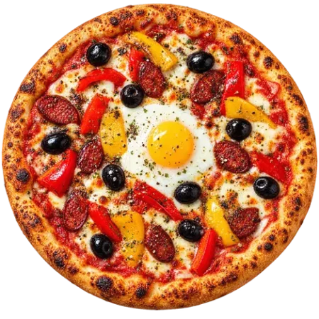 Pizza orientale chez le restaurant O New Pizza