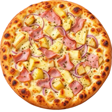 Pizza savoyarde chez le restaurant O New Pizza à Maubeuge