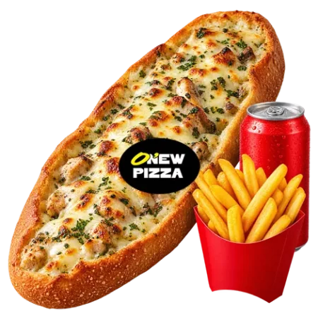 Baguette au four - restaurant O New Pizza