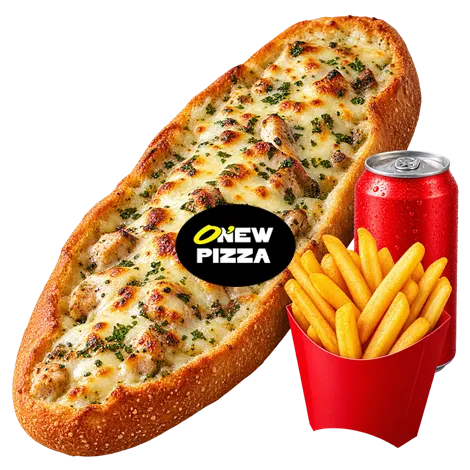 Baguette au four - restaurant O New Pizza