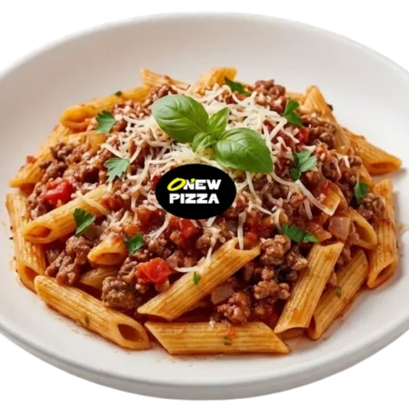 Pâtes Penne à la Bolognaise - O New Pizza