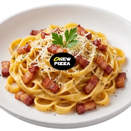 Pâtes Tagliatelles Carbonara - O New Pizza