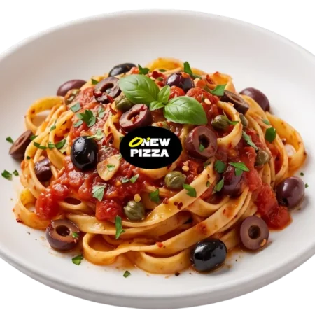 Pâtes Tagliatelles Puttanesca - O New Pizza