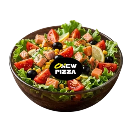 Salade Saumon - Restaurant O New Pizza
